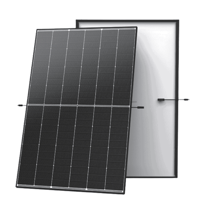 Painel fotovoltaico de 455W N-Type I-TOPCon, moldura preta, Trina Solar