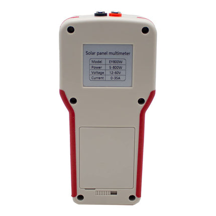 800W MPPT Multímetro Tester para Painéis Fotovoltaicos, Elejoy