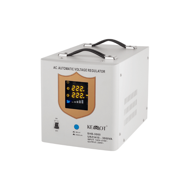 Estabilizador de Voltagem ServoMotor Automático 3000VA, KEMOT