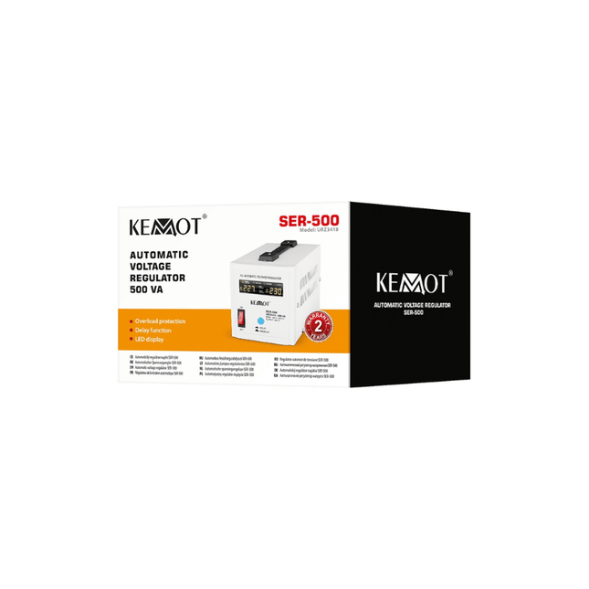 Estabilizador Automático de Voltagem de 500VA, KEMOT