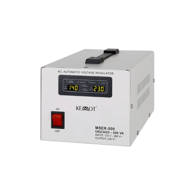 Estabilizador Automático de Voltagem Servomotor 500VA, KEMOT