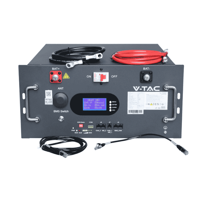Bateria fotovoltaica V-TAC VT-91600 de 9,6 kWh LiFePo4