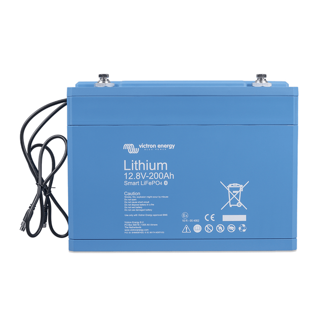 Bateria de iões de lítio Victron Smart 12.8V 200Ah LiFePo4