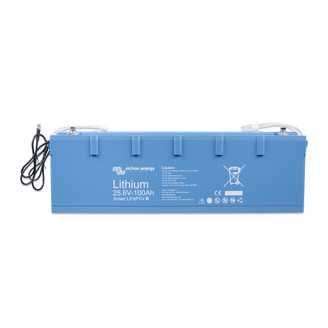 Bateria de iões de lítio Victron Smart 25.6V 100Ah LiFePo4