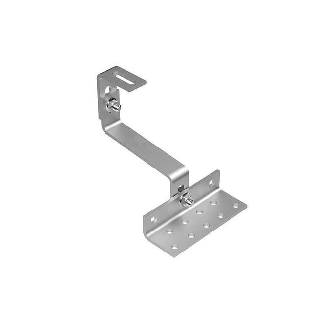 Fixador de telhas cerâmicas de 200 mm, compatível com K2 Solidrail, perfil tipo H