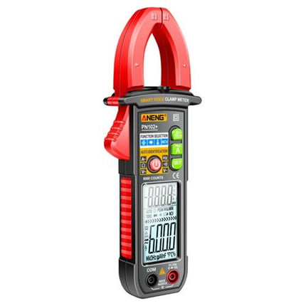 Multímetro de pinça, Smart Voice, digital PN102+, ANENG