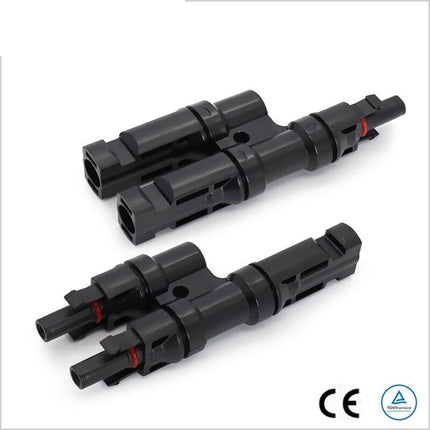 Conector Y MC4 2-em-1 paralelo, 1000V, IP67