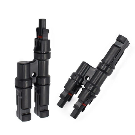 Conector Y MC4 2-em-1 paralelo, 1000V, IP67