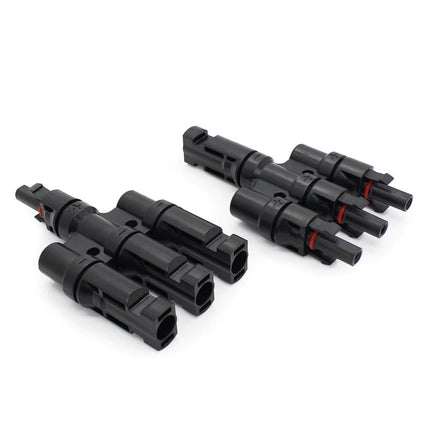 Conetor MC4 Y Paralelo 3-em-1, 1000V, IP67