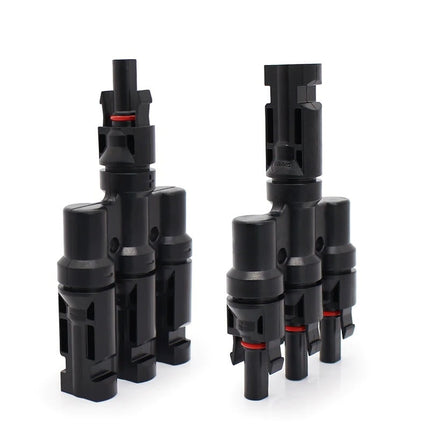 Conetor MC4 Y Paralelo 3-em-1, 1000V, IP67