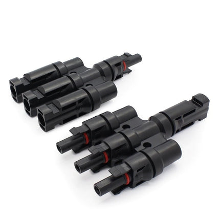 Conetor MC4 Y Paralelo 3-em-1, 1000V, IP67