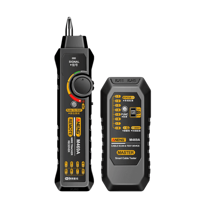 Testador de rede RJ45, detetor de cabo UTP, ANENG