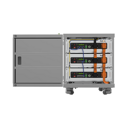 Bateria de Lítio LiFePO4 48V 5.12kWh, Pytes V5°, Com Aquecimento