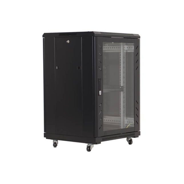 Bastidor de chão 22U 19" 600x800 para Pytes/Pylontech/Vestwoods