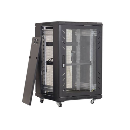 Bastidor de chão 22U 19" 600x800 para Pytes/Pylontech/Vestwoods