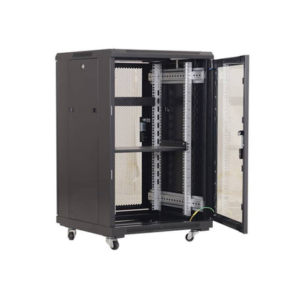 Bastidor de chão 22U 19" 600x800 para Pytes/Pylontech/Vestwoods