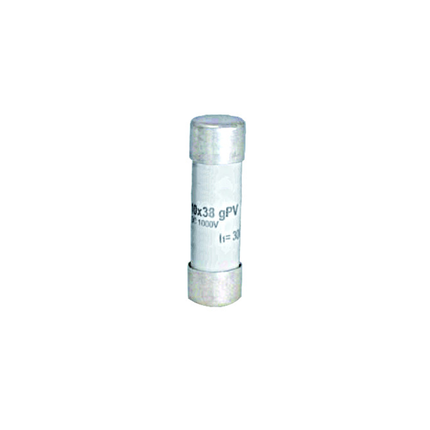 Fusível cilíndrico gPV, 10x38, 20A, 1000V DC, Schrack