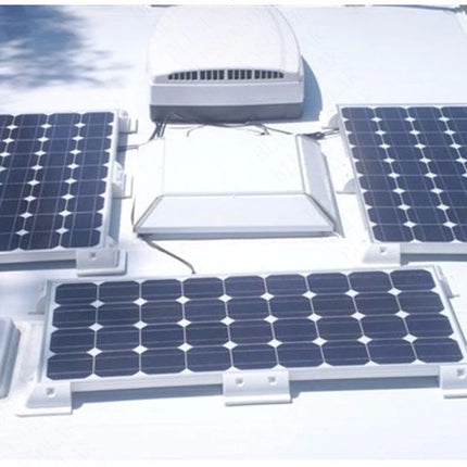 Sistema de montagem de painéis para caravanas, barcos e SolarTech